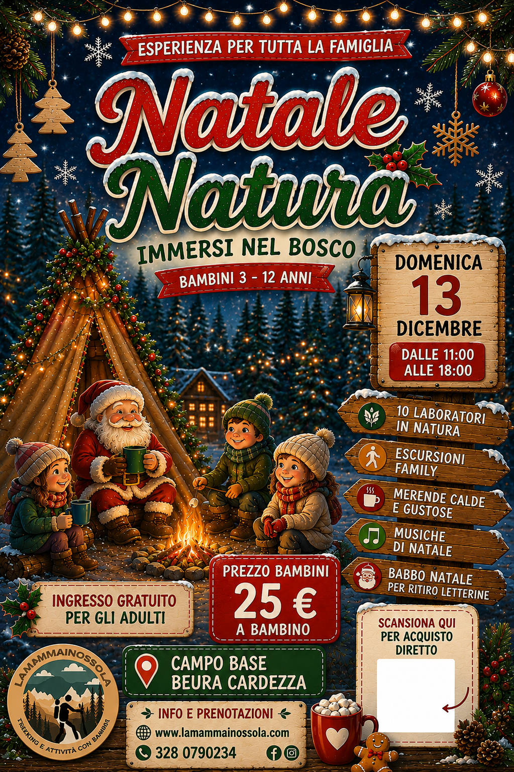 🎄 NATALE NATURA – IMMERSI NEL BOSCO