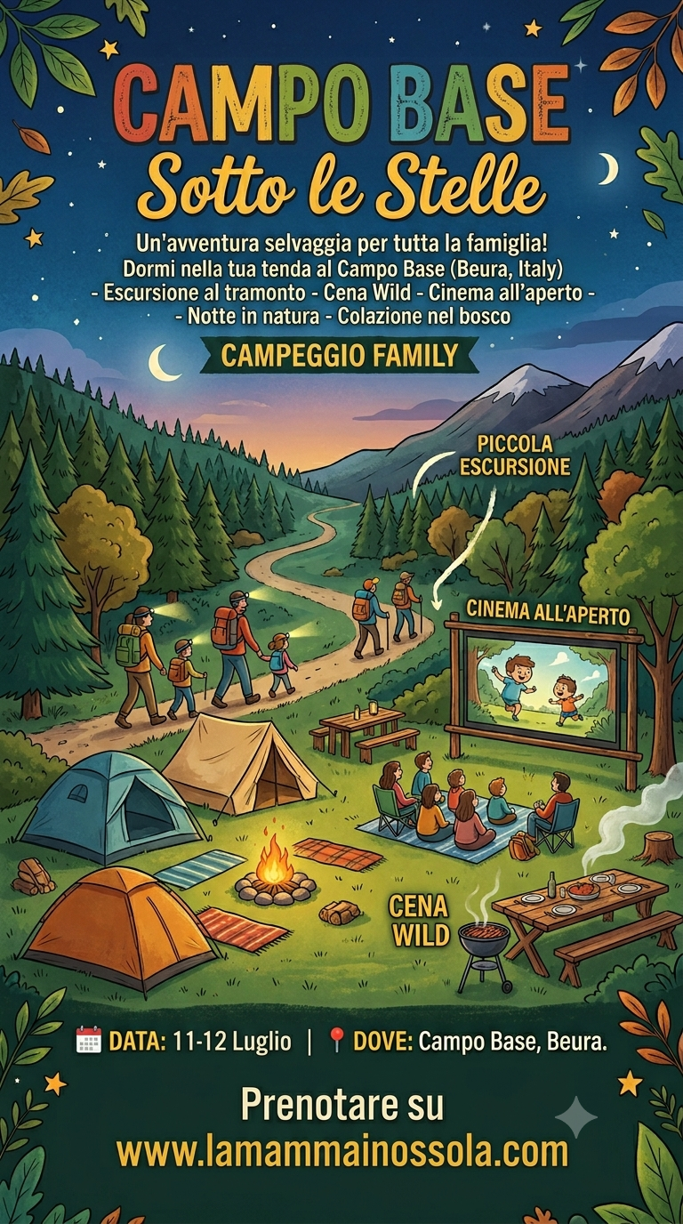 Campo Base: Sotto le Stelle – 11-12 Luglio