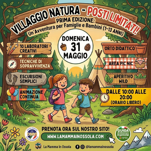 Villaggio Natura: Una giornata per riscoprire il piacere di stare insieme in natura