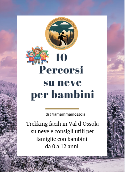 GUIDA PERCORSI INVERNALI CON BAMBINI