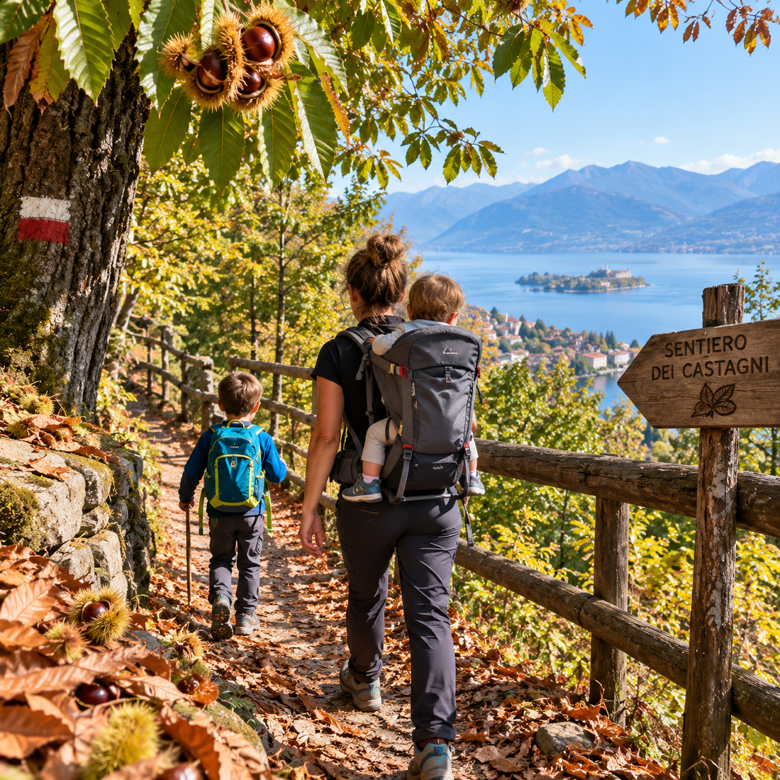 Sentiero dei Castagni a Stresa