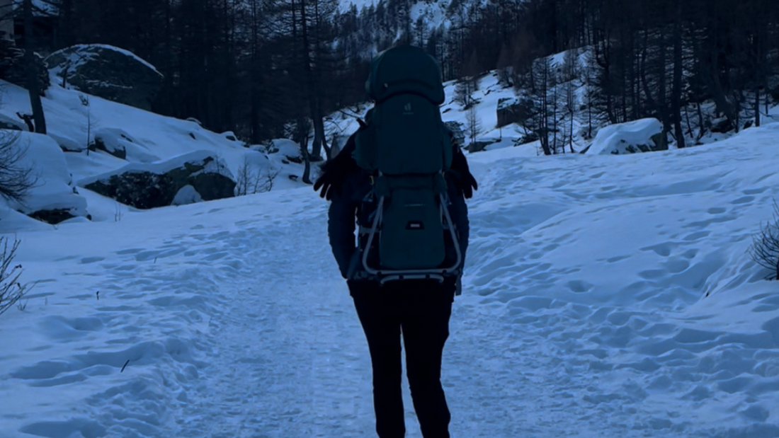 Consigli utili per mamme sui percorsi con neve