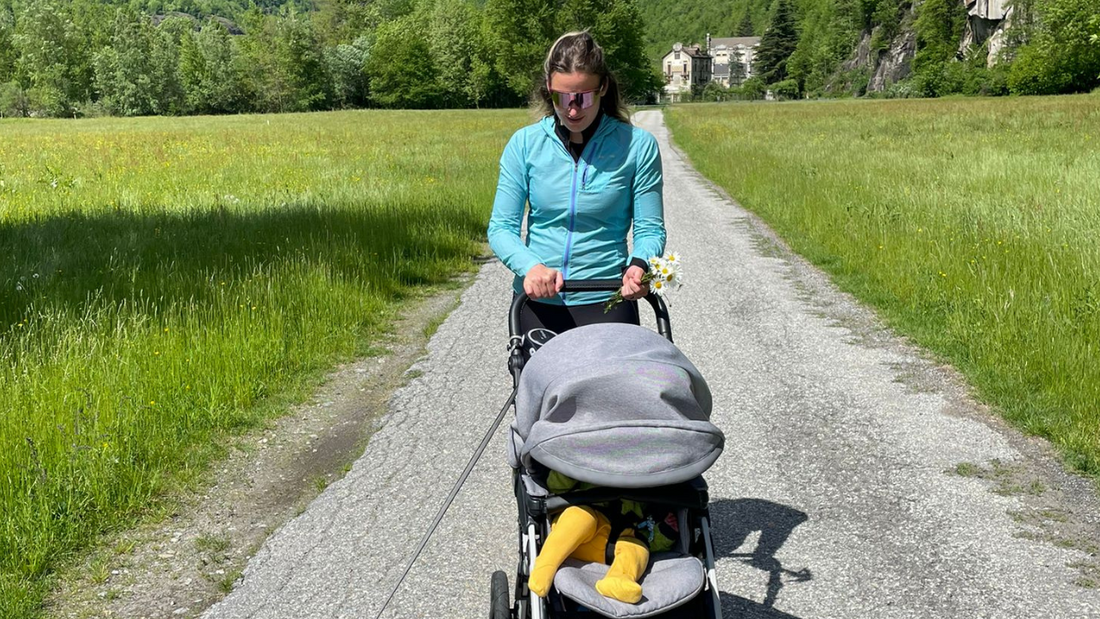 Giro di Verampio di Crodo corto Apassodimamma in passeggino