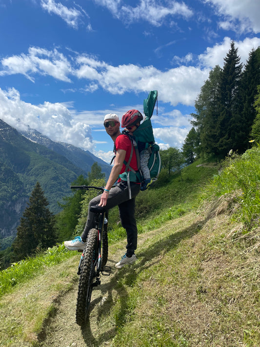 Si puo' usare lo zainetto porta bimbo in bicicletta ?