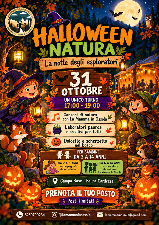 🎃 Halloween Natura – La notte degli esploratori