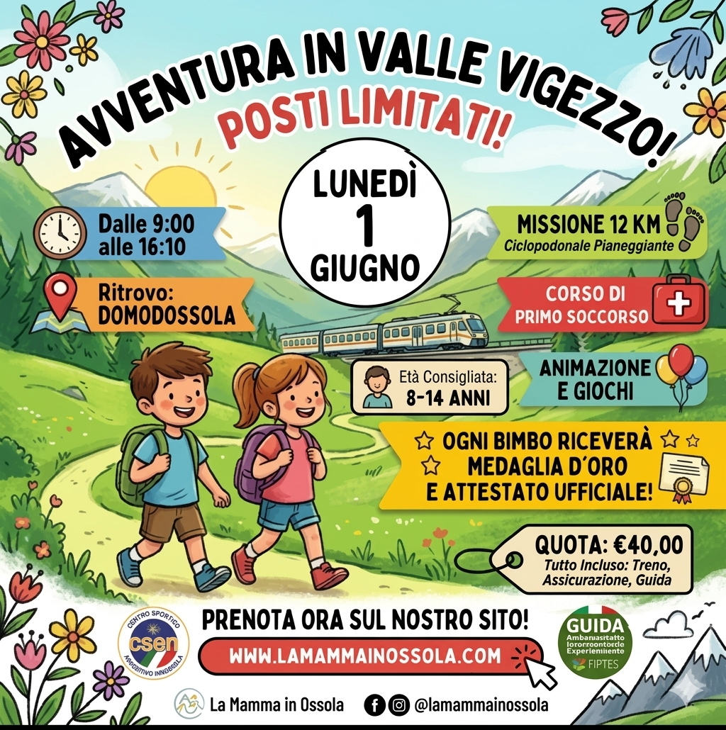 Avventura in Valle Vigezzo: Una giornata indimenticabile tra natura e divertimento!