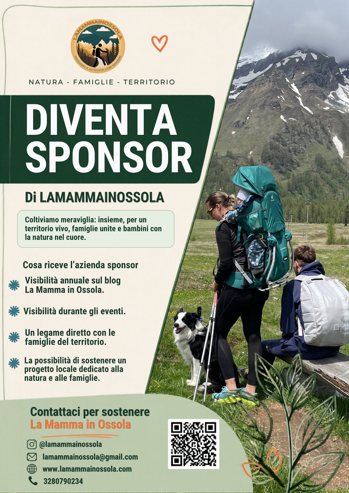 Diventa sponsor di La Mamma in Ossola